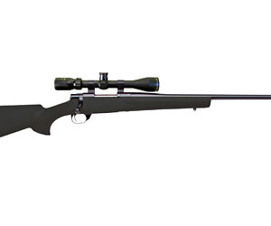 Howa Hogue .30-06 Springfield 22-Inch Threaded Barrel with Scope, Black