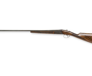 McCoy 200 Amp Side by Side Shotgun 12 Gauge 28 inch barrel 3 inch chamber Walnut Stock Carbonized Charcoal Finish