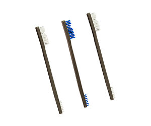 Otis 3-Pack All Purpose Brushes - 2 White and 1 Black