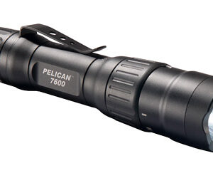 Pelican 7600 Three Color LED Lithium-Ion Black Flashlight