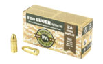 Patriot Sports 9 Millimeter 124 Grain Full Metal Jacket FMJ 50 Rounds/1000 Count