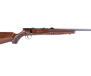 Savage Model B22 Magnum Bolt Action Rifle in .22 Winchester Magnum Rimfire (WMR) Caliber, 21-inch Barrel, 10 Round Capacity, Wood Stock