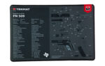 TekMat Pistol Mat for FN 509 Black