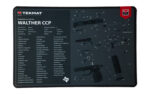 Tekmat Pistol Mat for Walther CCP Black