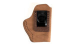 Universal/Modular Leather Inside Waistband Holster Size 1 Ambidextrous Brown