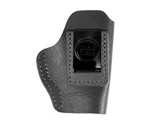 Universal Fit Leather Inside the Waistband Holster Size 1 Ambidextrous Black