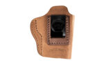 Universal/Multi-Fit Leather Inside-the-Waistband Holster Size 3 Ambidextrous Brown
