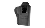 Universal Fit Leather Inside Waistband Holster Size 5 Ambidextrous Black