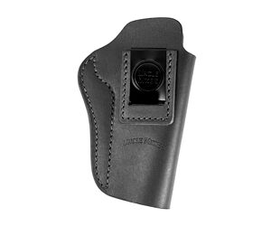 Universal/Modular Leather Inside the Waistband Holster Size 6 Ambidextrous Black