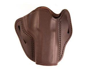 Universal Mount Leather OWB Holster Size 4 Right Hand Black