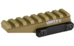 Unity Fast Optics Riser Flat Dark Earth (FDE)