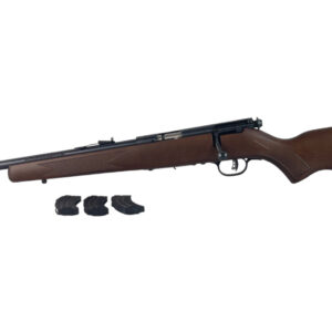 Savage Mark II Left Hand Bolt 22LR 21" 10rd Blued/Wood - 3 Mags
