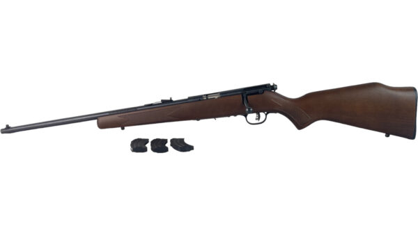 Savage Mark II Left Hand Bolt 22LR 21" 10rd Blued/Wood - 3 Mags