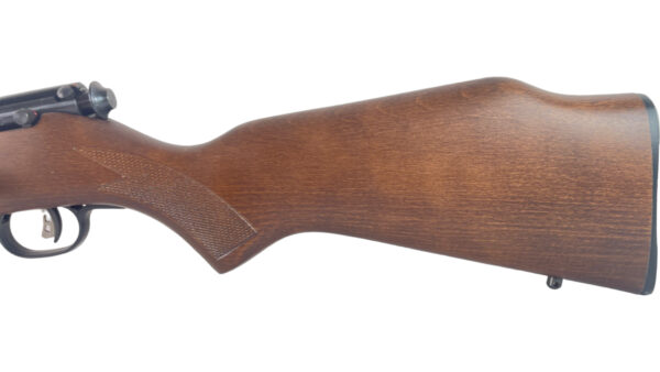 Savage Mark II Left Hand Bolt 22LR 21" 10rd Blued/Wood - 3 Mags - Image 2