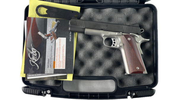 Kimber Custom II 1911 45ACP 5" 8rd DuoTone Stainless/Black - OG Box
