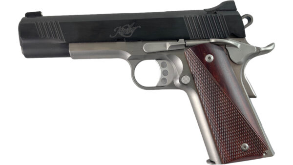 Kimber Custom II 1911 45ACP 5" 8rd DuoTone Stainless/Black - OG Box - Image 2