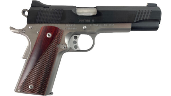 Kimber Custom II 1911 45ACP 5" 8rd DuoTone Stainless/Black - OG Box - Image 3