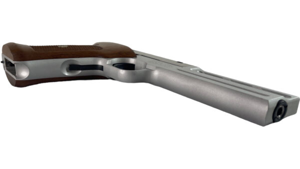 Smith & Wesson 622 22LR 6" 12rd Stainless / Wood - OG Case 3 Mags - Image 5
