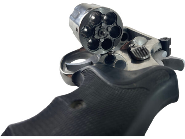 Smith & Wesson 66 Revolver 357 Mag 4" 6rd Stainless Pachmayr - Image 13