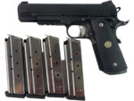 Sig Sauer 1911 R Tactops 10mm 5" 8rd Night Sights Rail 4 Mags
