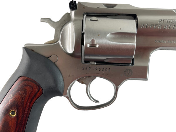 Ruger Super Redhawk 10mm 6.5" 6rd Stainless - OG Box Moonclips - Image 7