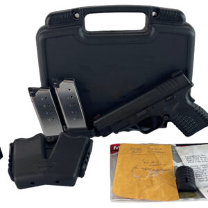 Springfield Armory XD-S XDS 45ACP 4" 6rd - OG Box 2 Mags Holster