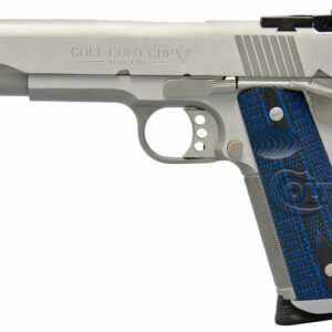 Colt O5072XEGold Cup Trophy 9mm Fixed Blade 5" Stainless Steel 9 Round