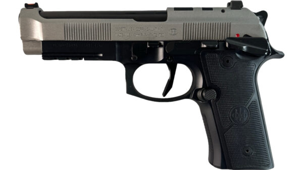 Beretta 92Xi 9mm 5" 18rd Stainless/Black SAO - OG Case 2 Mags - Image 2