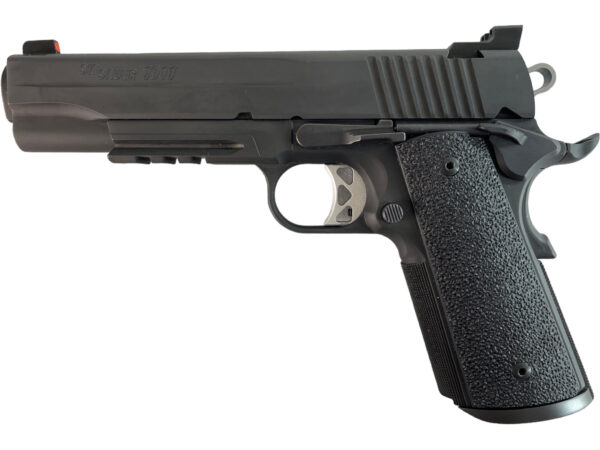 Sig Sauer 1911R Tacpac 45ACP 5" 8rd Trijicon Sights Laser Holster 2 Mags - Image 2