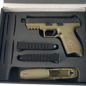 IWI Masada 9mm 4.5" Threaded 17rd FDE / Black Supp Sights - OG Box 2 Mags