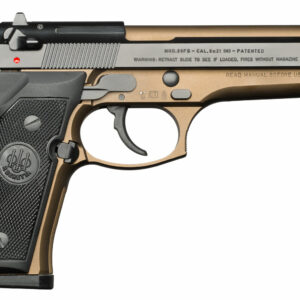 Beretta JS92F340M 92FS 9mm Burnt Bronze 15 Round
