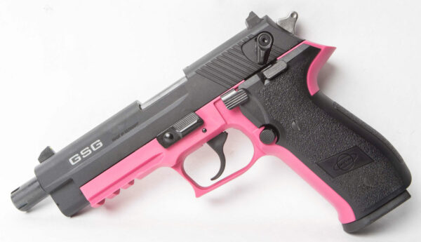 GSG GERG2210TFFP Firefly .22LR Threaded Barrel 10-Round Pink