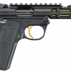 Ruger 43927 Mark IV 22/45 Lite 22LR 4.4" 10-Round Threaded Barrel Black