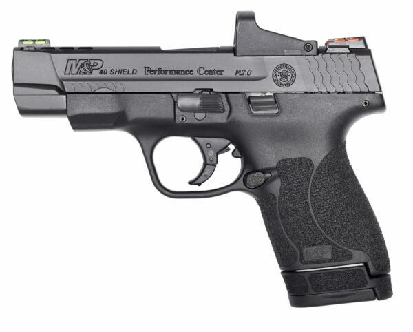 Smith & Wesson M&P40SHLD 11798 Performance Center M&P Shield 40 2.0 Ported 7/6 Round Black