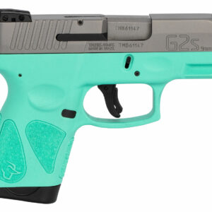 Taurus 1-G2S939CG2S9MM 3.26x7 Compact 9mm Cyan/Stainless Steel