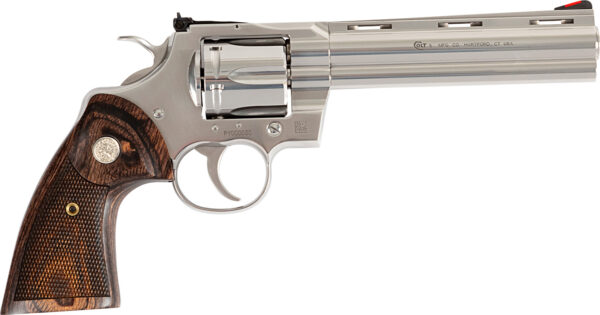 Colt Python - SP6WTS Python .357 6" Stainless Steel/Walnut