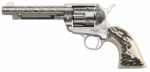 Taylors & Co 200063 1873 Cattleman Stag Grip 45 Long Colt 5.5 Inch