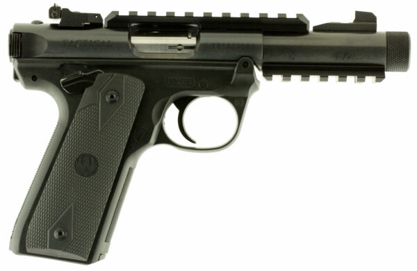 Ruger 40149 Mark IV 22/45 22LR 4.4" Threaded Barrel Black