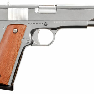 Rock Island Armory 51433 1911A1 Government Issue Standard Full Size 455 8 Round Nickel