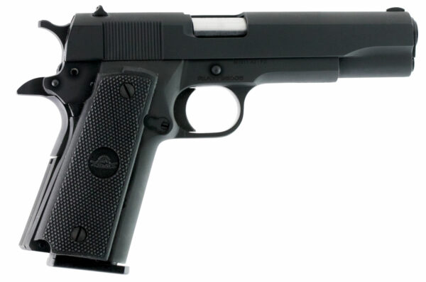 Rock Island Armory 51453MA - MA 1911A2 GI STD Full-Size Handgun, .45 ACP, 5+1 Round Capacity, Black