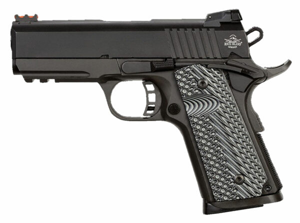 Rock Island Armory 51700 Tactical Ultra CS 9mm 3.62" 8-Round Black