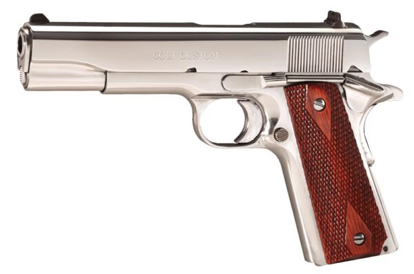Colt O2071ELC2 Government 38 Super 5" Blued Steel