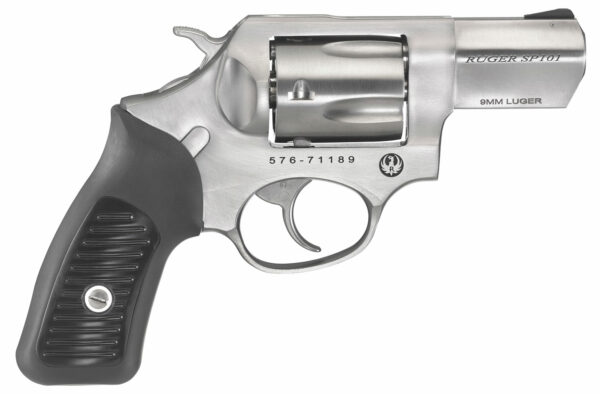 Ruger 5783 SP101 9mm 2.25" Stainless Steel Black Synthetic