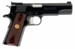 Colt O5872A1 Gold Cup National Match Single Action Only 9mm 5" Rosewood Grips