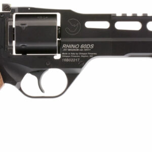 Chia 340.221 Rhino 60DS .357 Magnum Revolver, Black