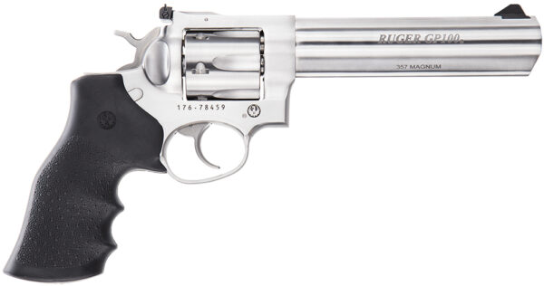 Ruger 1707 GP100 .357 Mag Stainless Steel 6RD 6"Hb.