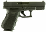 GLOCK UI1950203 Glock 19 9mm Generation 3 Fixed Sights USA Made 15-Round