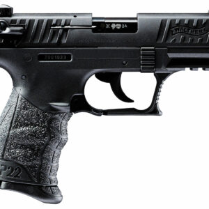 Walther 5120333 P22 CA 22LR California Threaded Barrel Black 10 Round