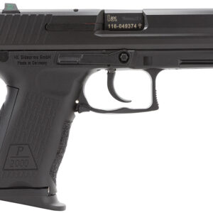 Heckler & Koch 81000042 P2000 V3 9mm Night Sights (3) 13 Round 3.66"