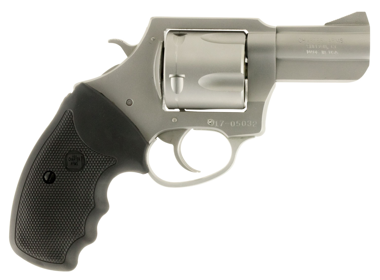 Charter Arms 74520 Pitbull .45 ACP 2.5" 5-Shot Stainless Steel-img-0